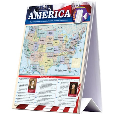 Barcharts American History Quickstudy Easel 9781423225737